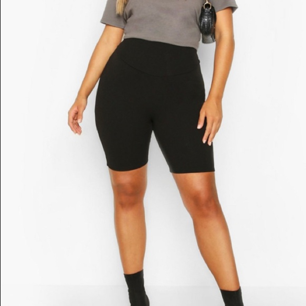 Plus size Sculpting Biker Shorts